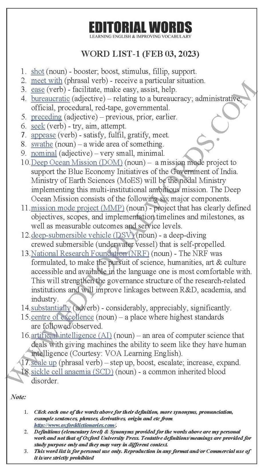 The Hindu Editorial (A shot for science) – Feb 03, 2023