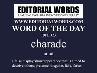 Word of the Day (charade)-19FEB23