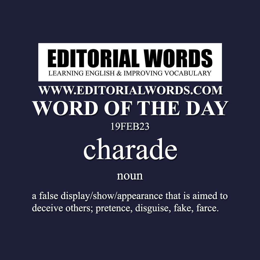 Word of the Day (charade)-19FEB23