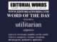 Word of the Day (utilitarian)-02MAR23