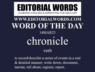 Word of the Day (chronicle)-14MAR23