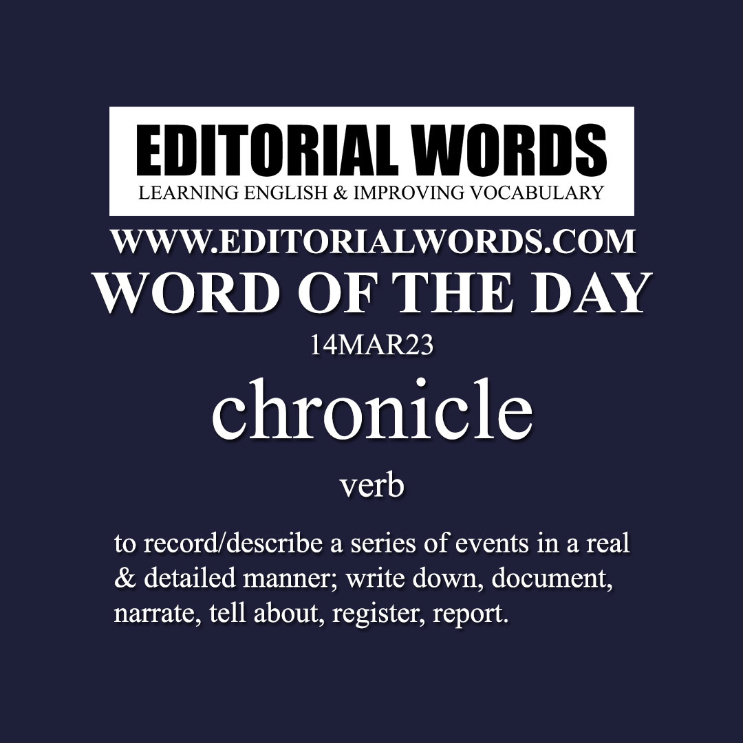 Word of the Day (chronicle)-14MAR23