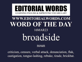 Word of the Day (broadside)-16MAR23