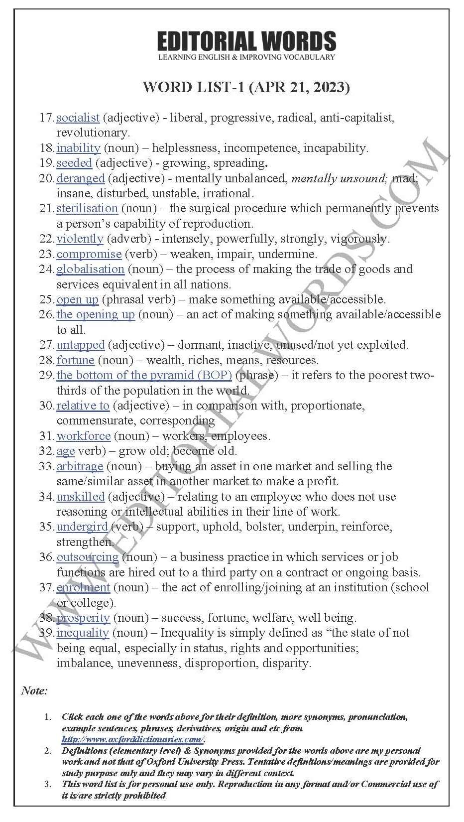 The Hindu Editorial (Numbers game) – Apr 21, 2023