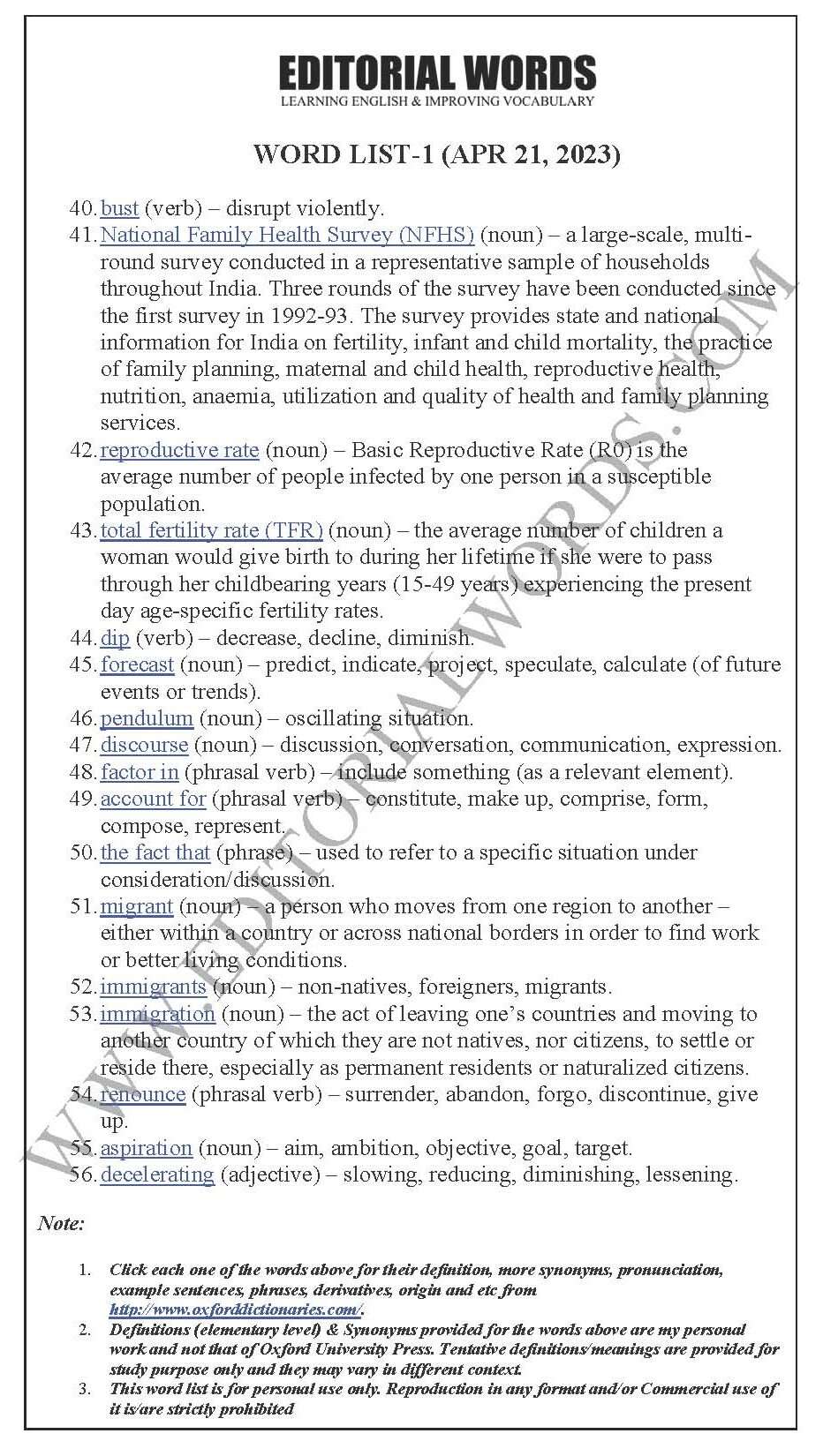 The Hindu Editorial (Numbers game) – Apr 21, 2023