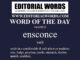 Word of the Day (ensconce)-18APR23
