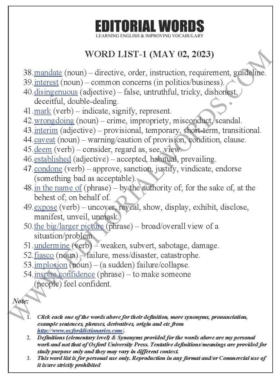 The Hindu Editorial (Buying time) – May 02, 2023 The Hindu Editorial (Buying time) – May 02, 2023