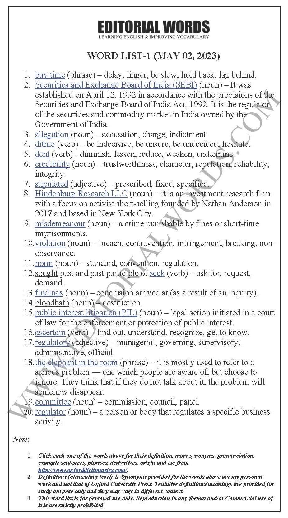 The Hindu Editorial (Buying time) – May 02, 2023 The Hindu Editorial (Buying time) – May 02, 2023