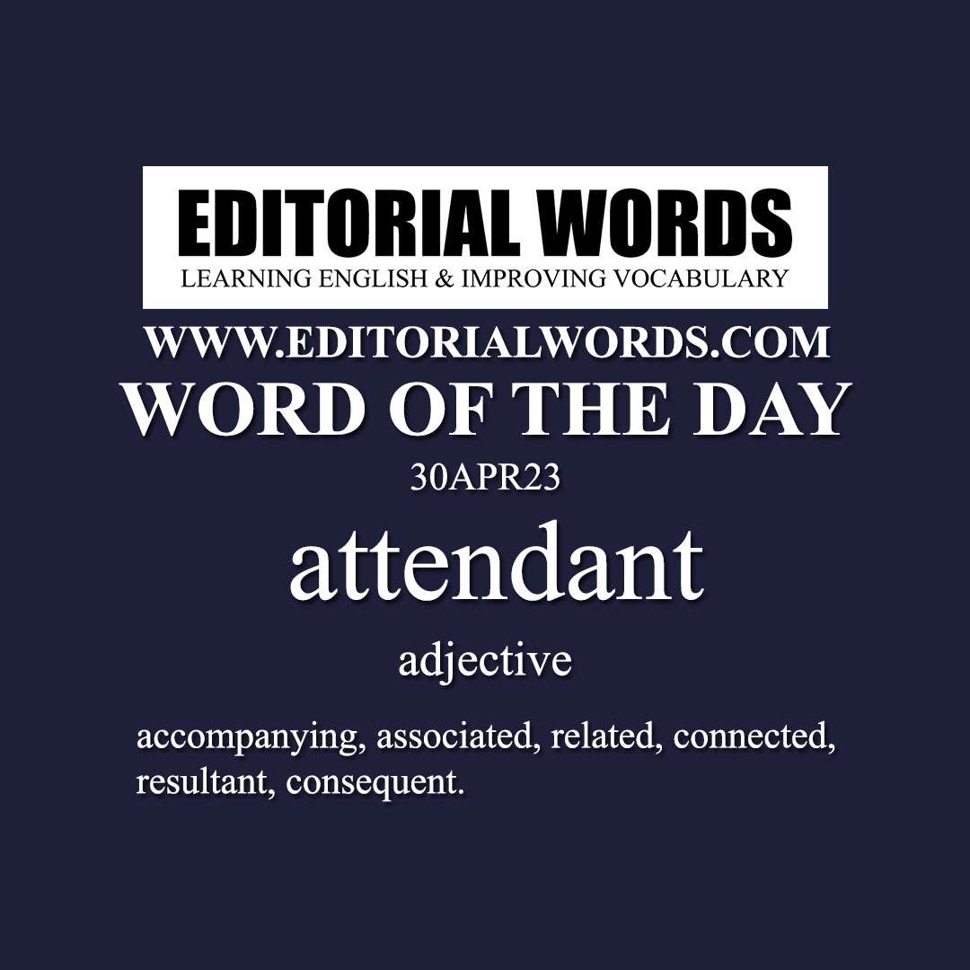 Word of the Day (attendant)-30APR23