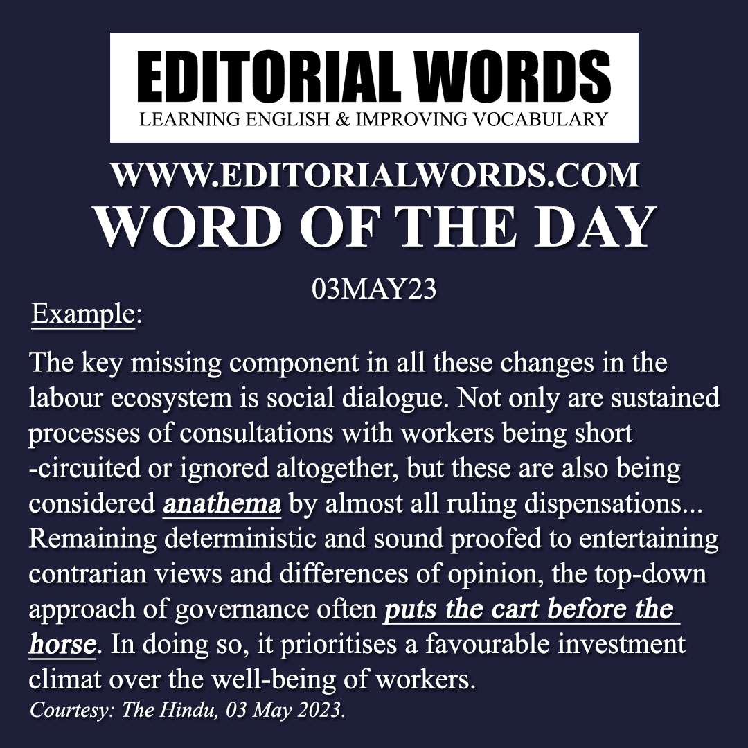 Word of the Day (anathema)-03MAY23