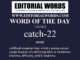 Word of the Day (catch-22)-17JUN23