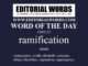 Word of the Day (ramification)-10JUL23