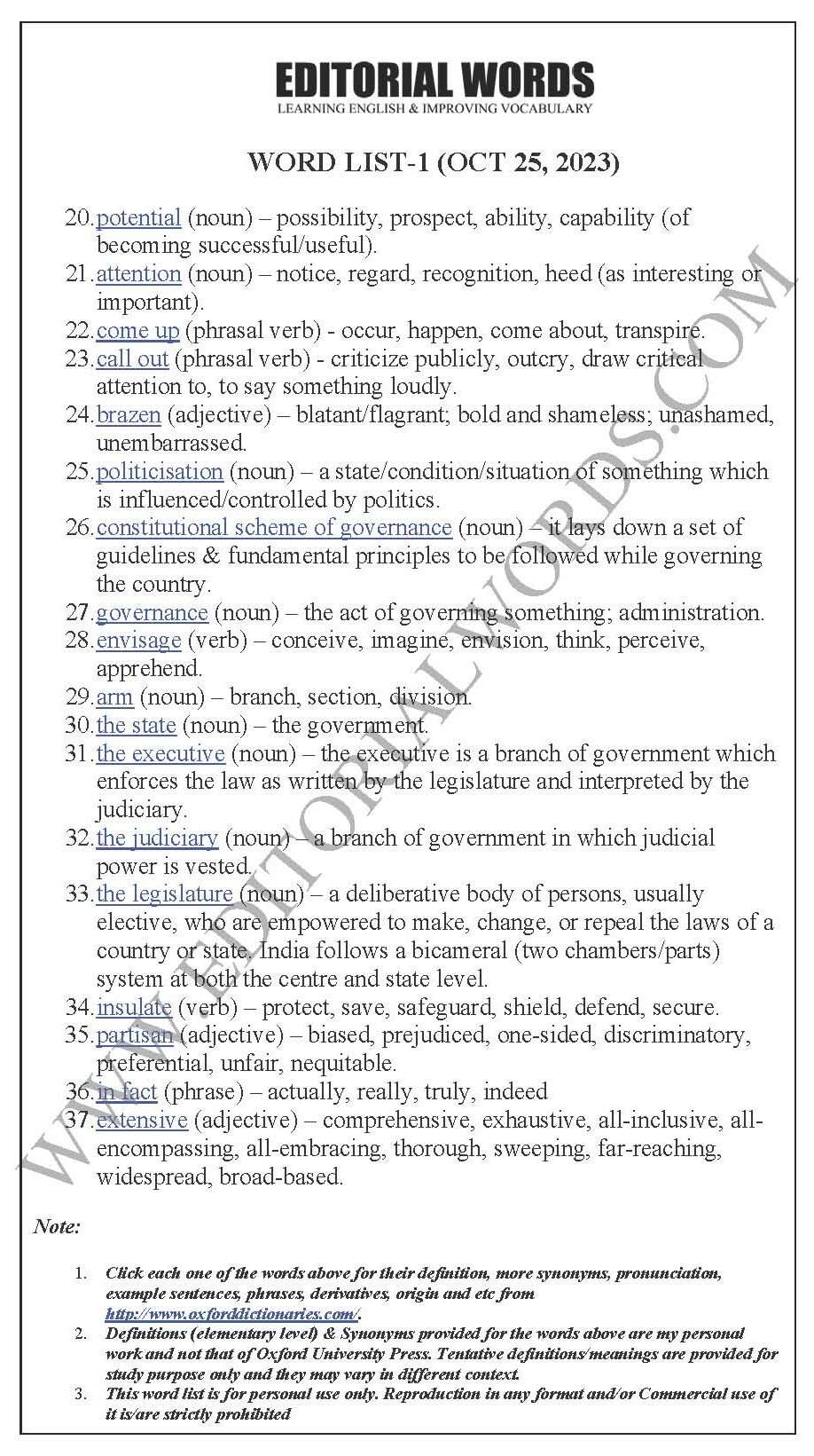 The Hindu Editorial (Crossing a line) – Oct 25, 2023