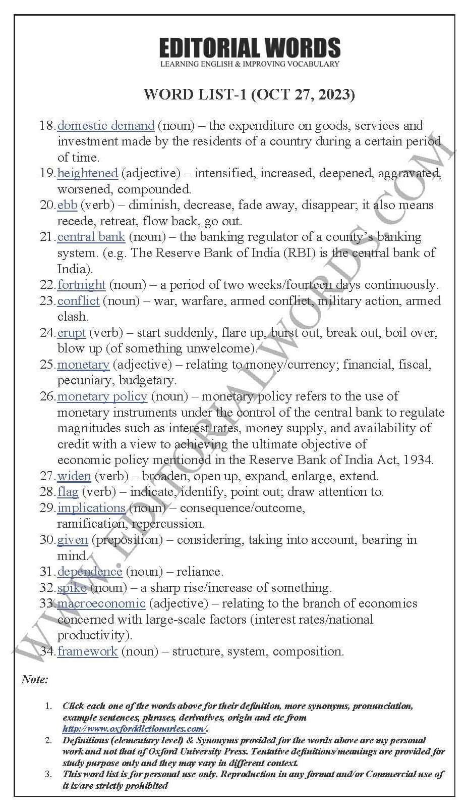 The Hindu Editorial (Renewed risks) – Oct 27, 2023