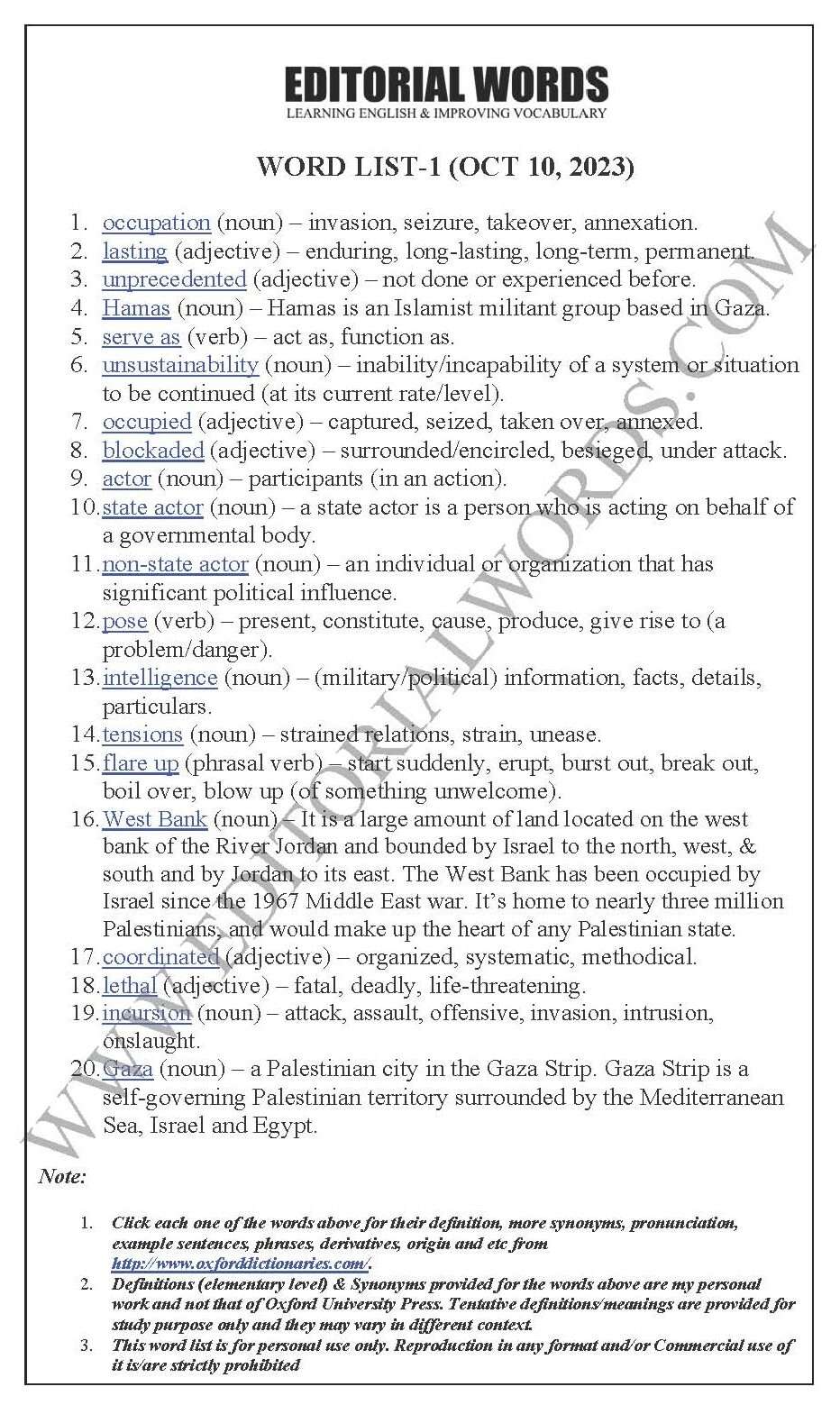 The Hindu Editorial (Quota questions) - Jan 09, 2019 - Editorial Words