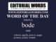 Word of the Day (bode)-25NOV23