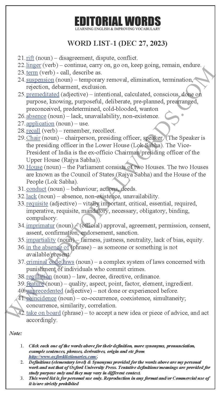 The Hindu Editorial (Law of numbers) – Dec 27, 2023