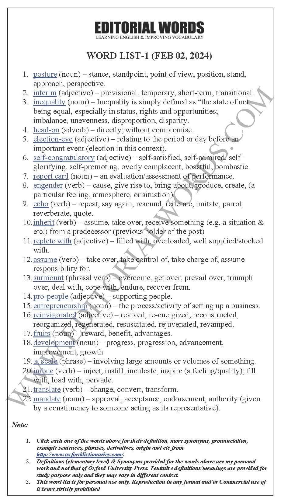 The Hindu Editorial (Poll posture) – Feb 02, 2024