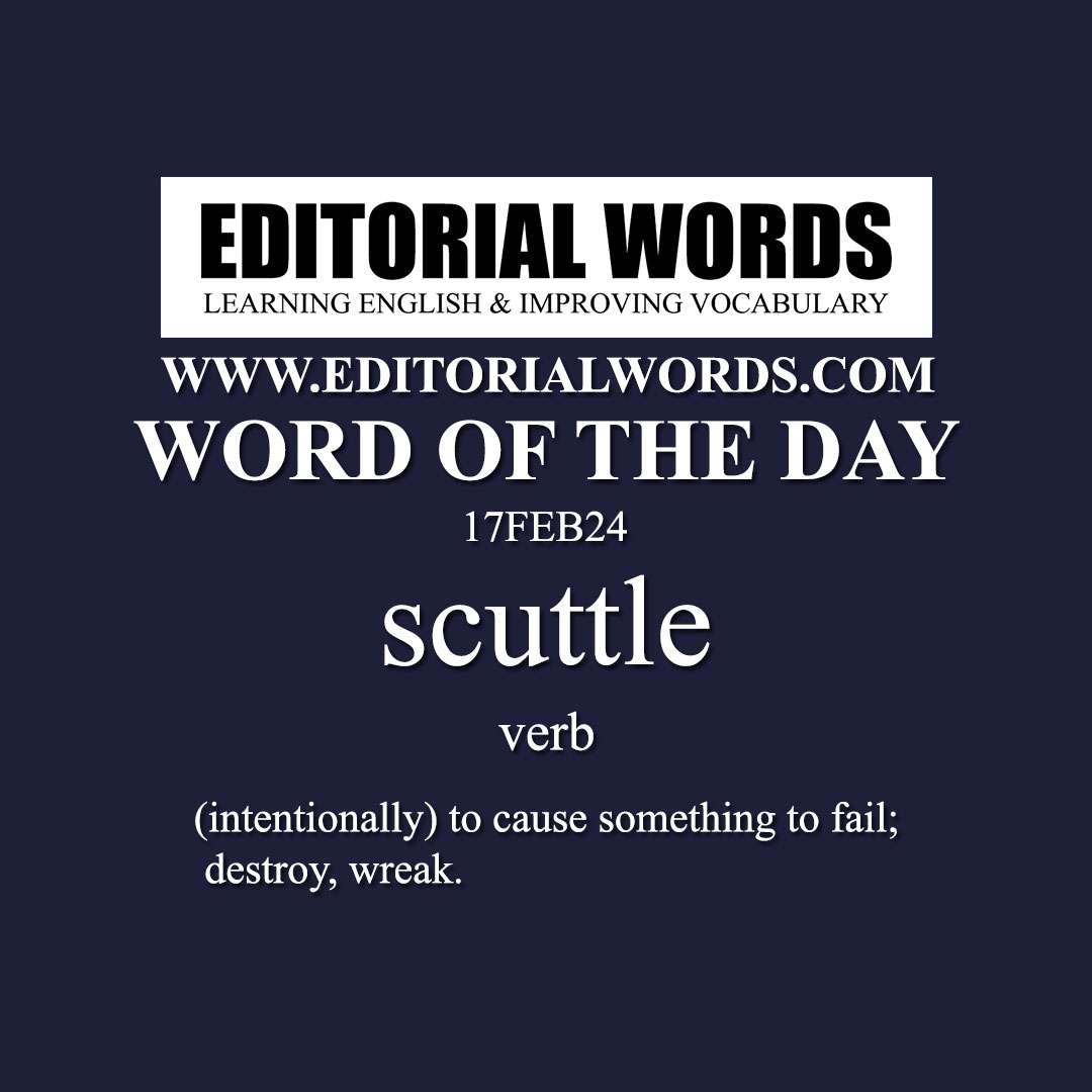 Word of the Day (scuttle)-17FEB24