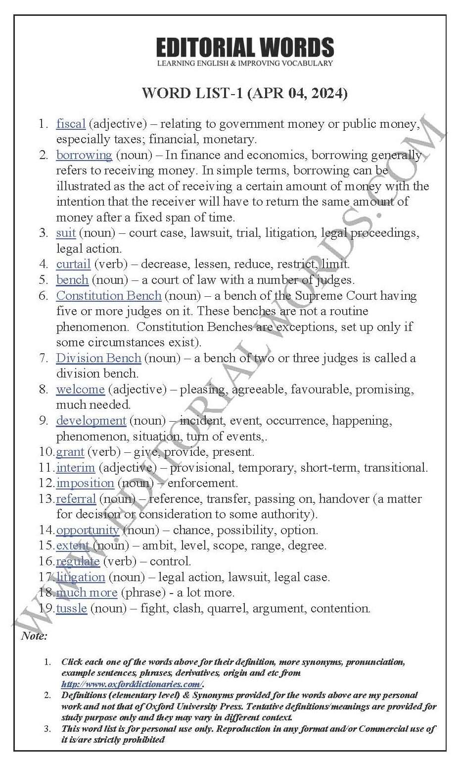 The Hindu Editorial (Fiscal battle) – Apr 04, 2024