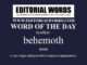 Word of the Day (behemoth)-02APR24