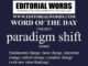Word of the Day (paradigm shift)-31MAR25
