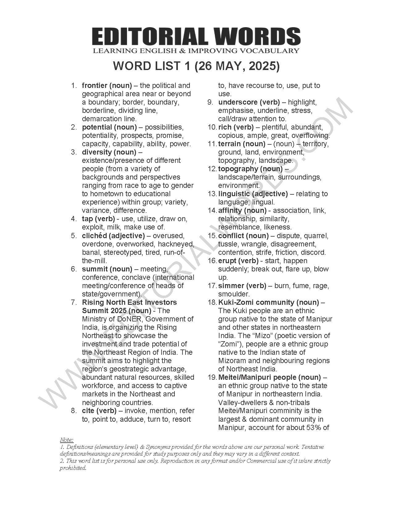 The Hindu Editorial (​Frontier of progress) – May 26, 2025