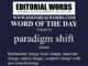 Word of the Day (paradigm shift)-27MAY25