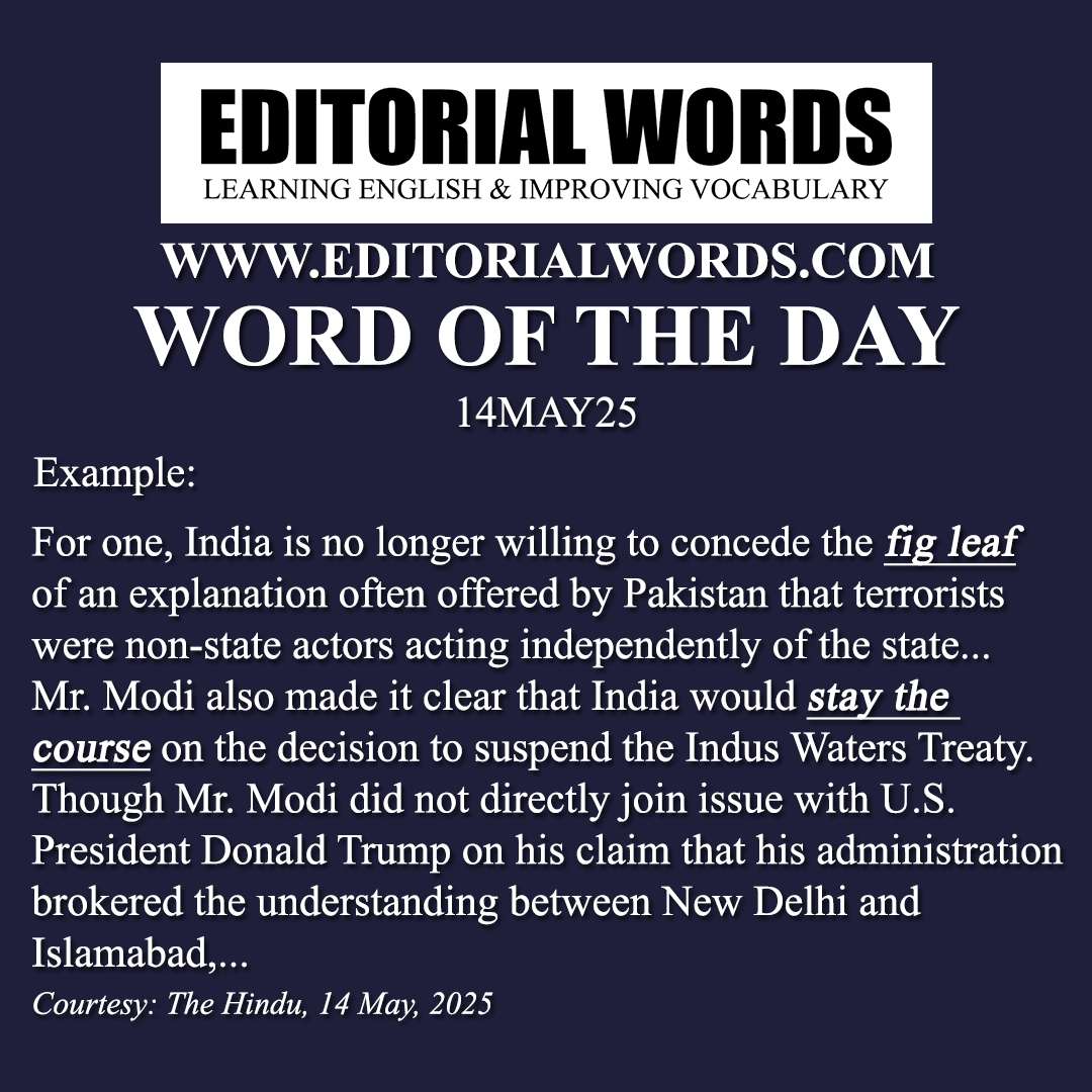 Word of the Day (fig leaf)-14MAY25 Word of the Day (fig leaf)-14MAY25