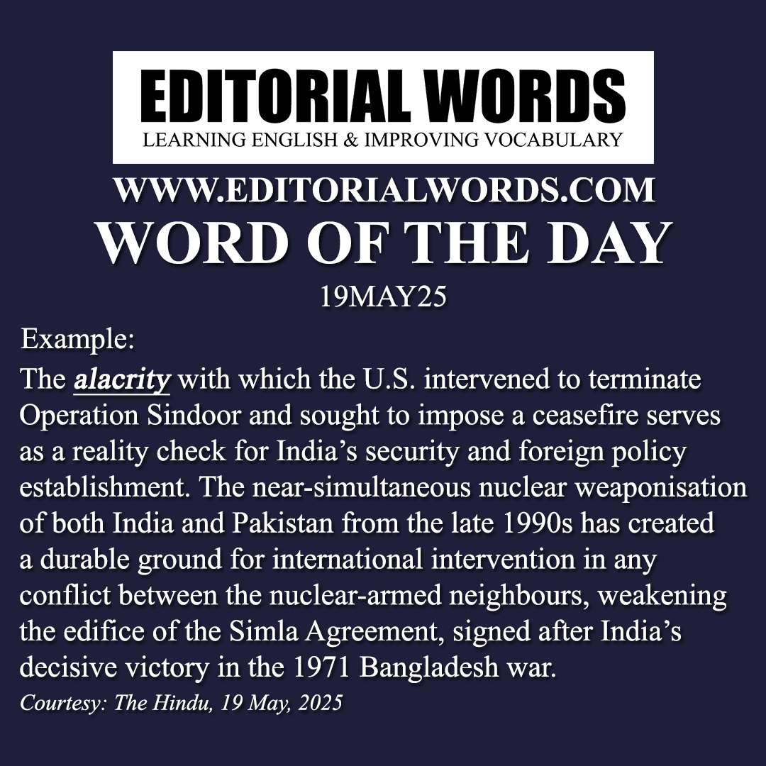 Word of the Day (alacrity)-19MAY25 Word of the Day (alacrity)-19MAY25