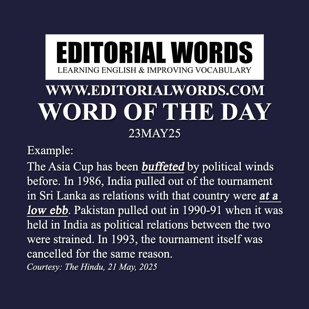 Word of the Day (buffet)-23MAY25 Word of the Day (buffet)-23MAY25