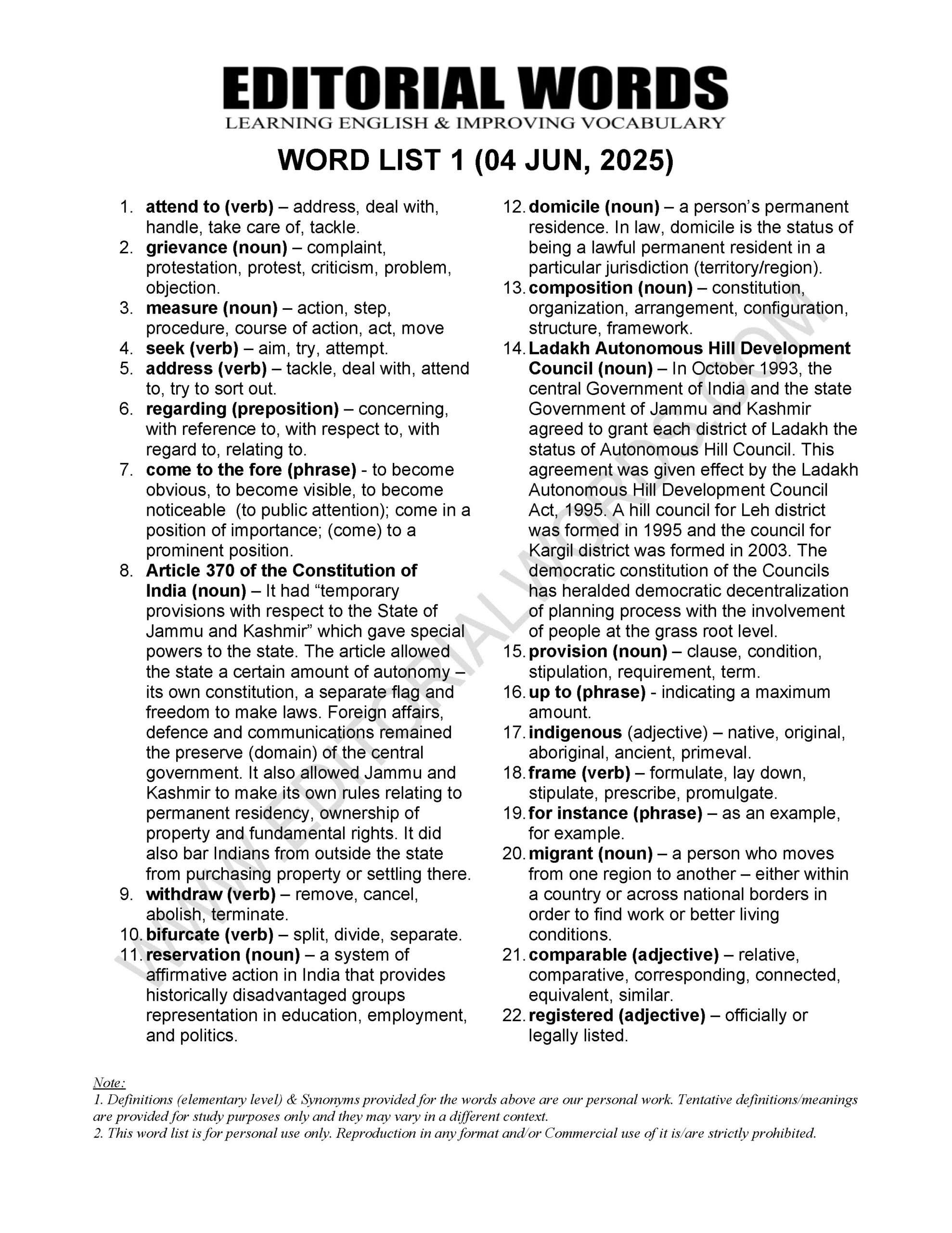 The Hindu Editorial (Act north) – Jun 04, 2025