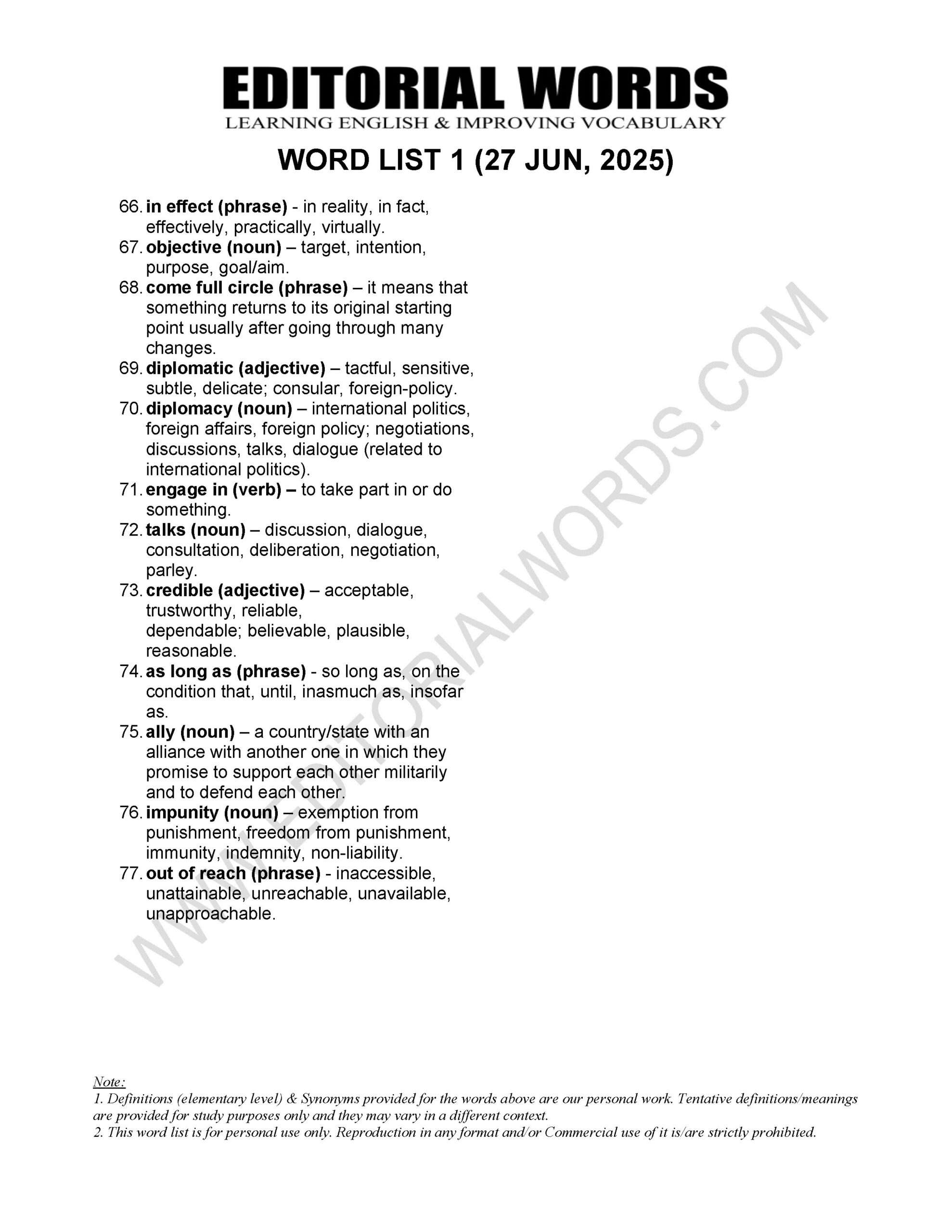 The Hindu Editorial (Strategic misfire) – Jun 27, 2025
