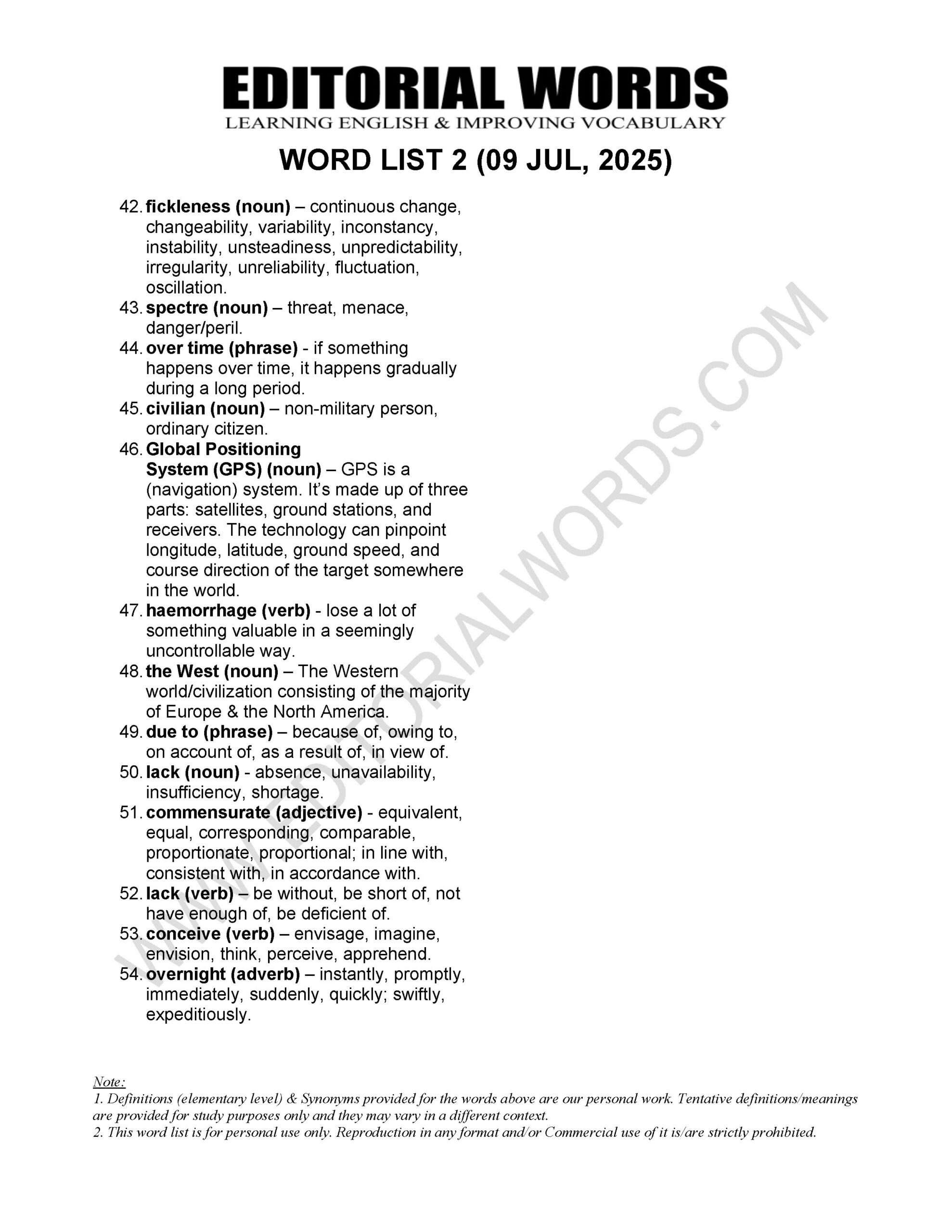 The Hindu Editorial (​Quick fix) – Jul 09, 2025