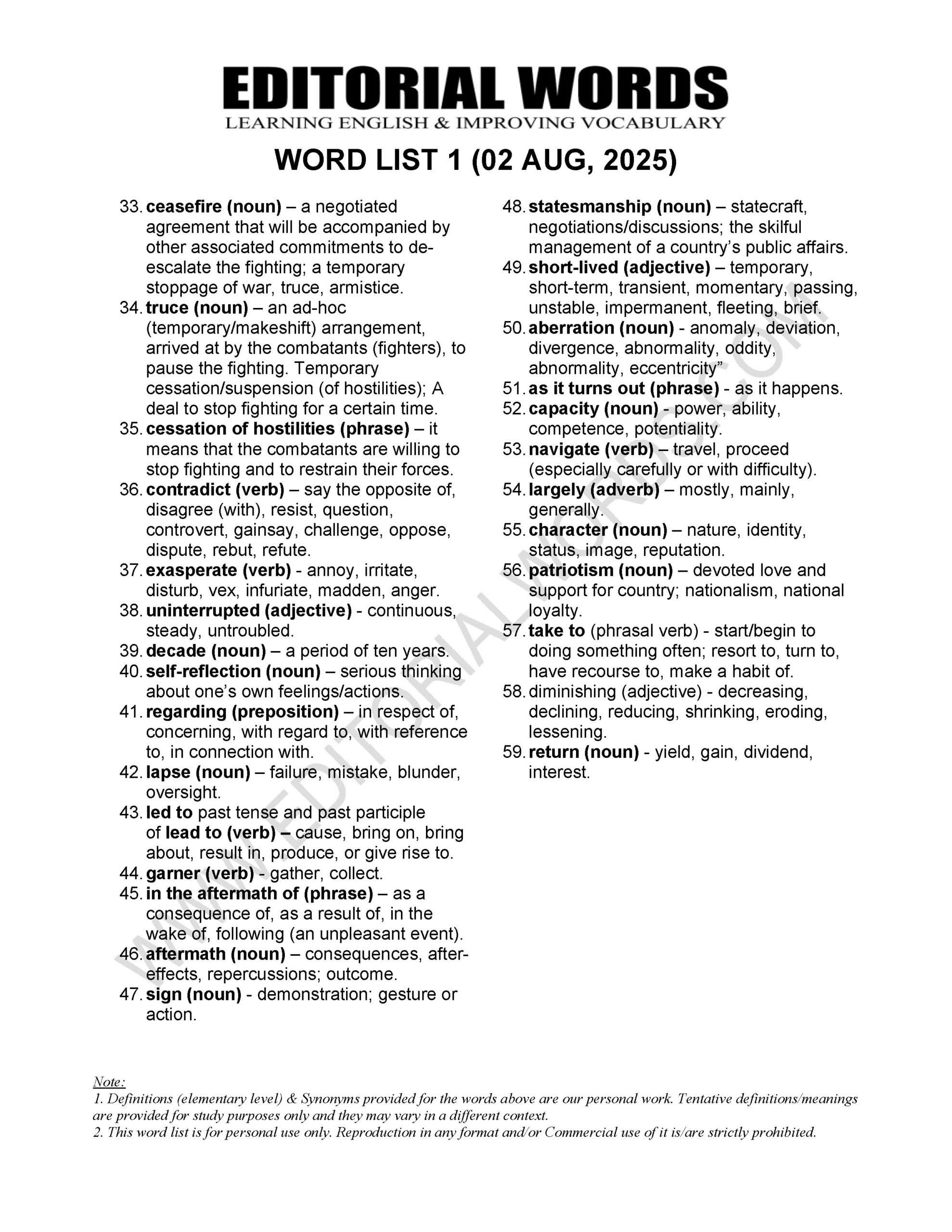Daily Word Lists PDF-02AUG25