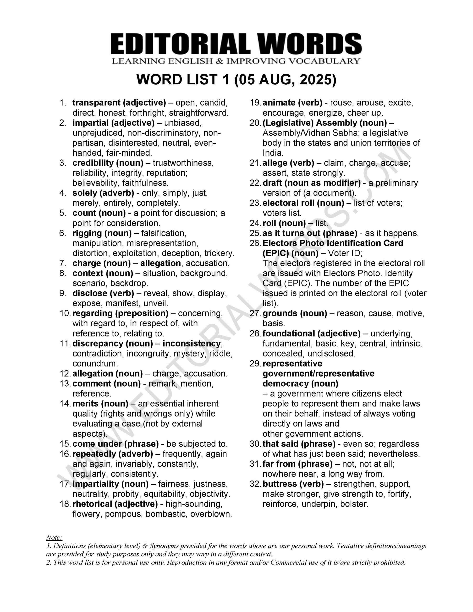 The Hindu Editorial (​​​A crisis of trust) – Aug 05, 2025
