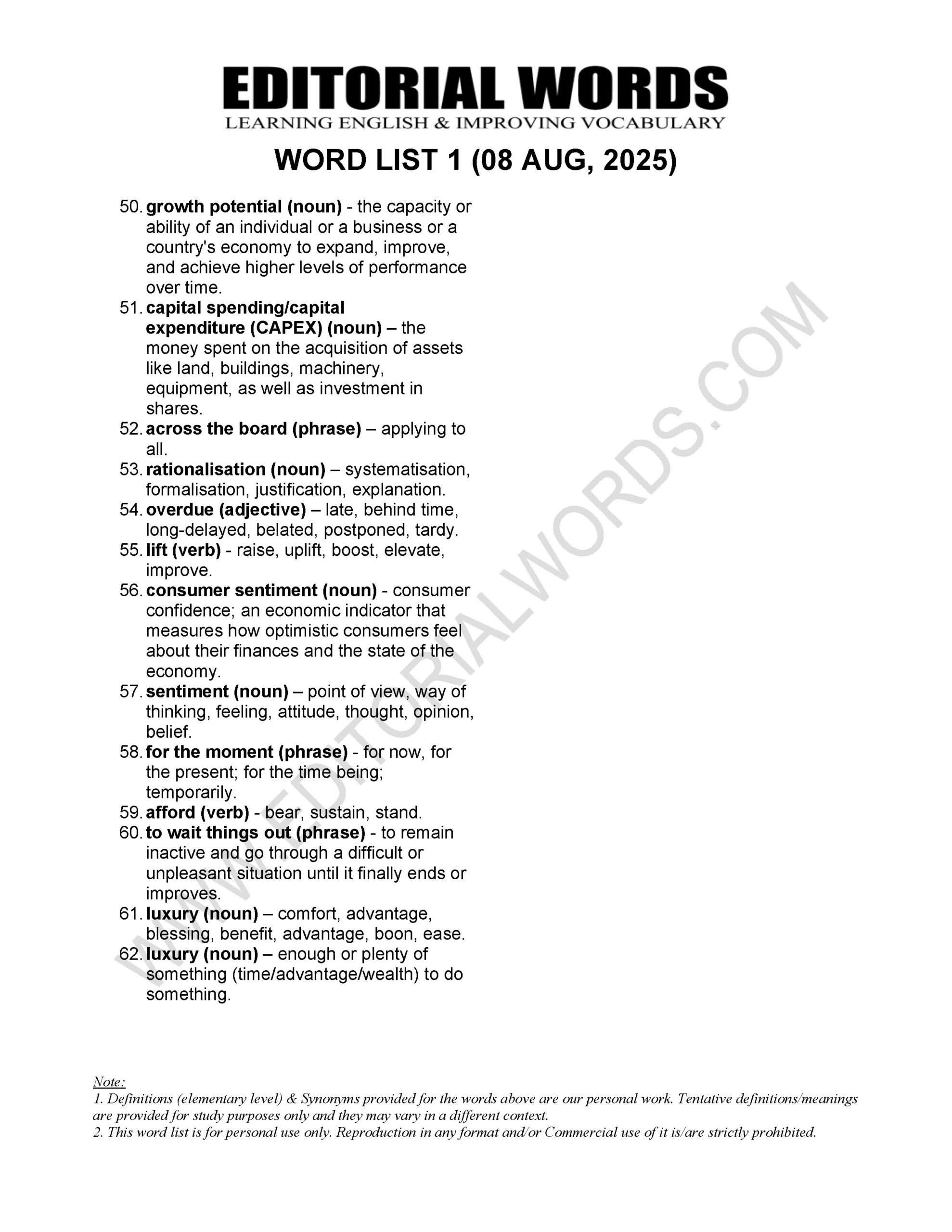 The Hindu Editorial (​​​​Time for action) – Aug 08, 2025