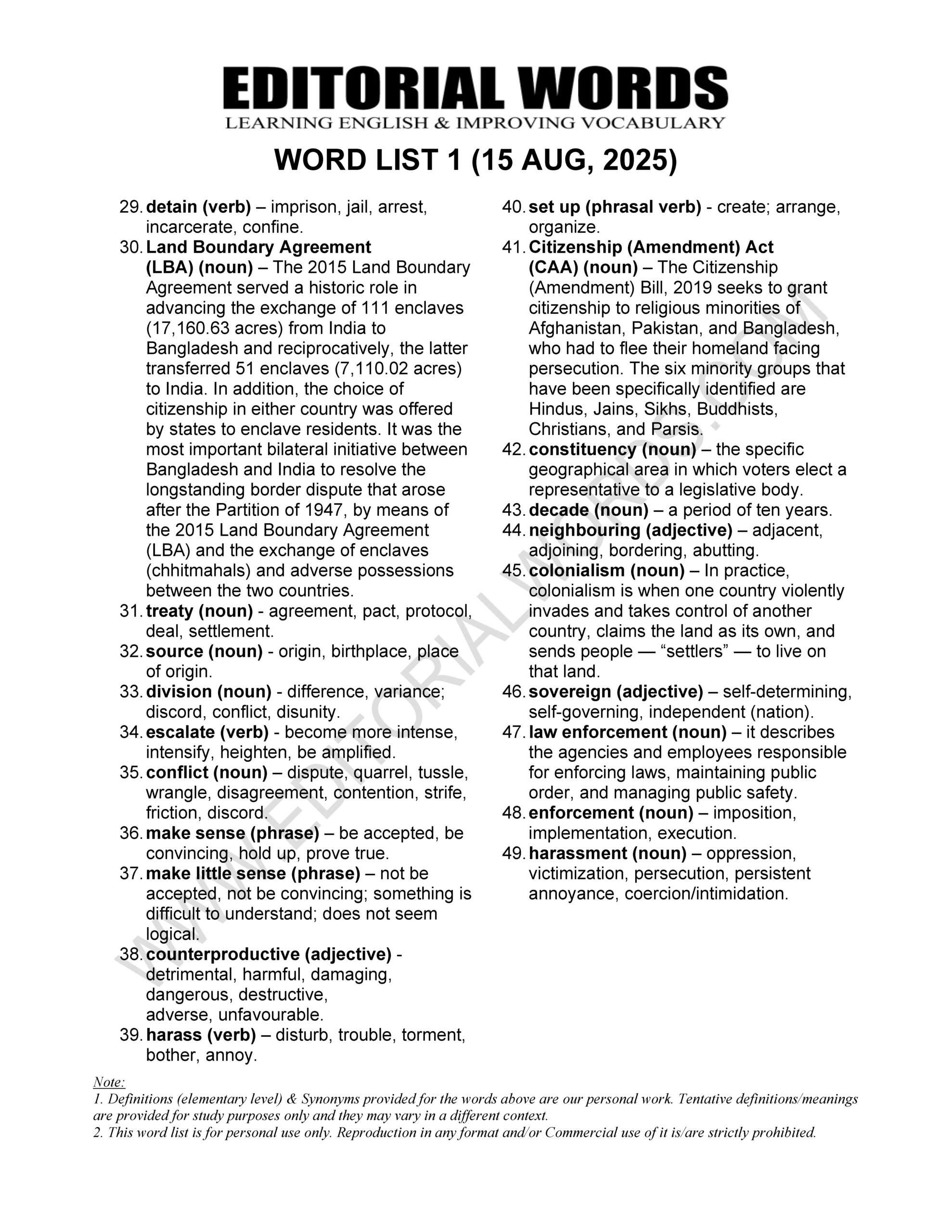 The Hindu Editorial (​Crossing a line) – Aug 15, 2025