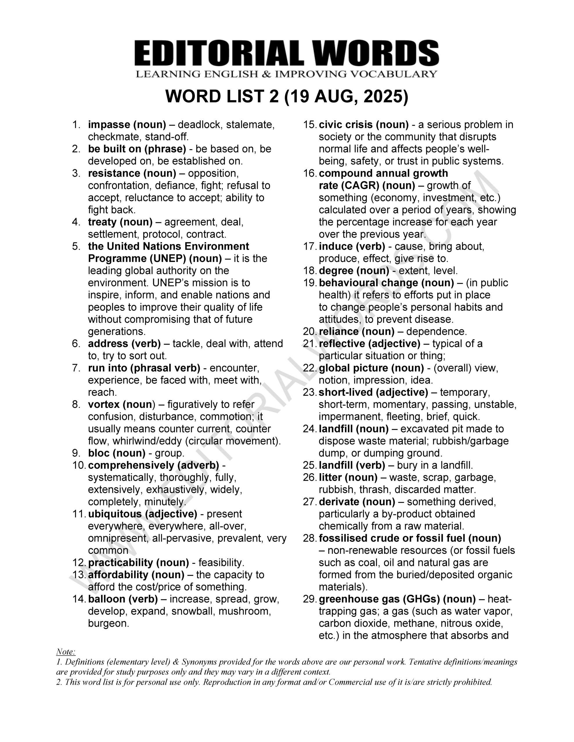 The Hindu Editorial (​​​​​Familiar impasse) – Aug 19, 2025