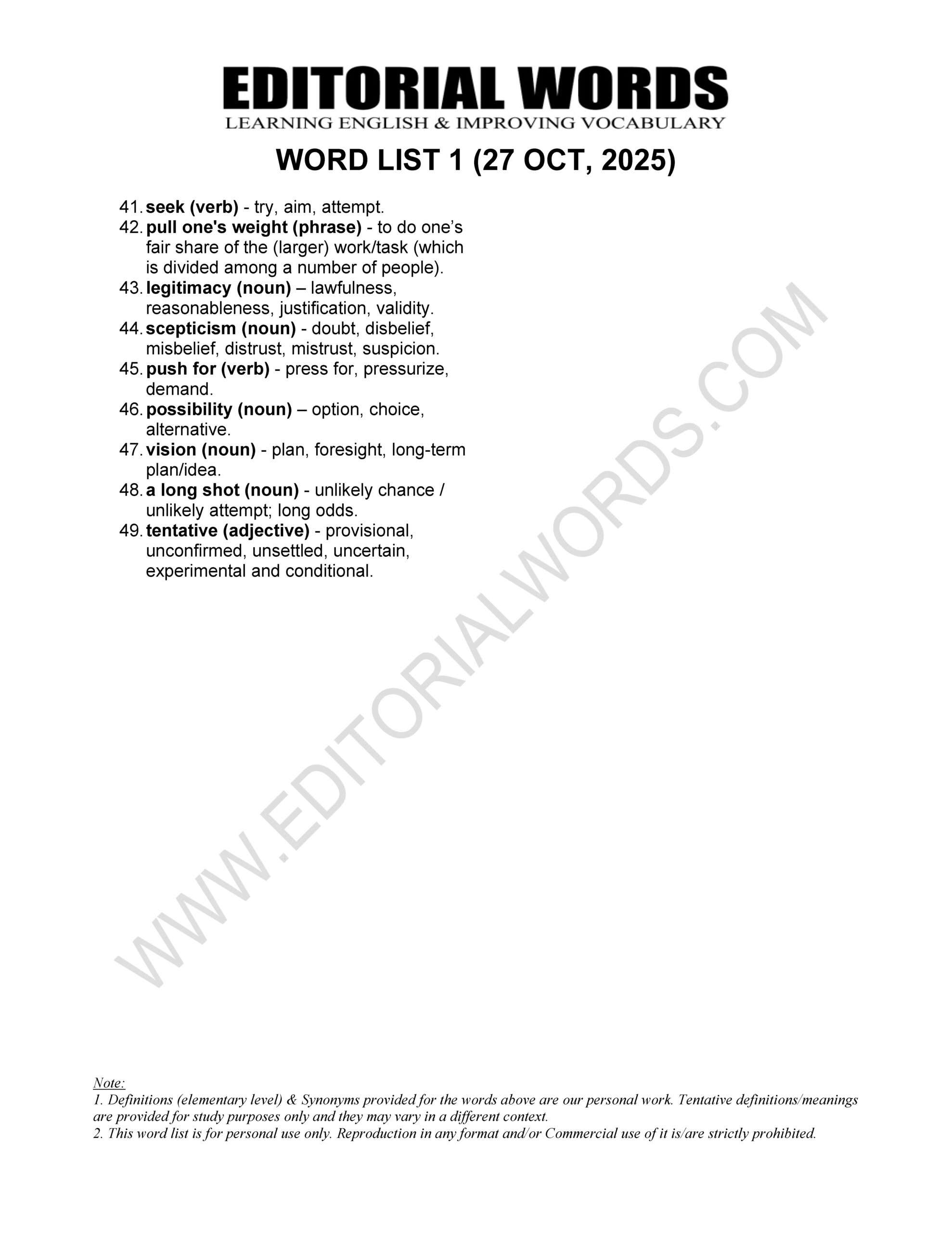The Hindu Editorial (​Clarity and confusion) – Oct 27, 2025
