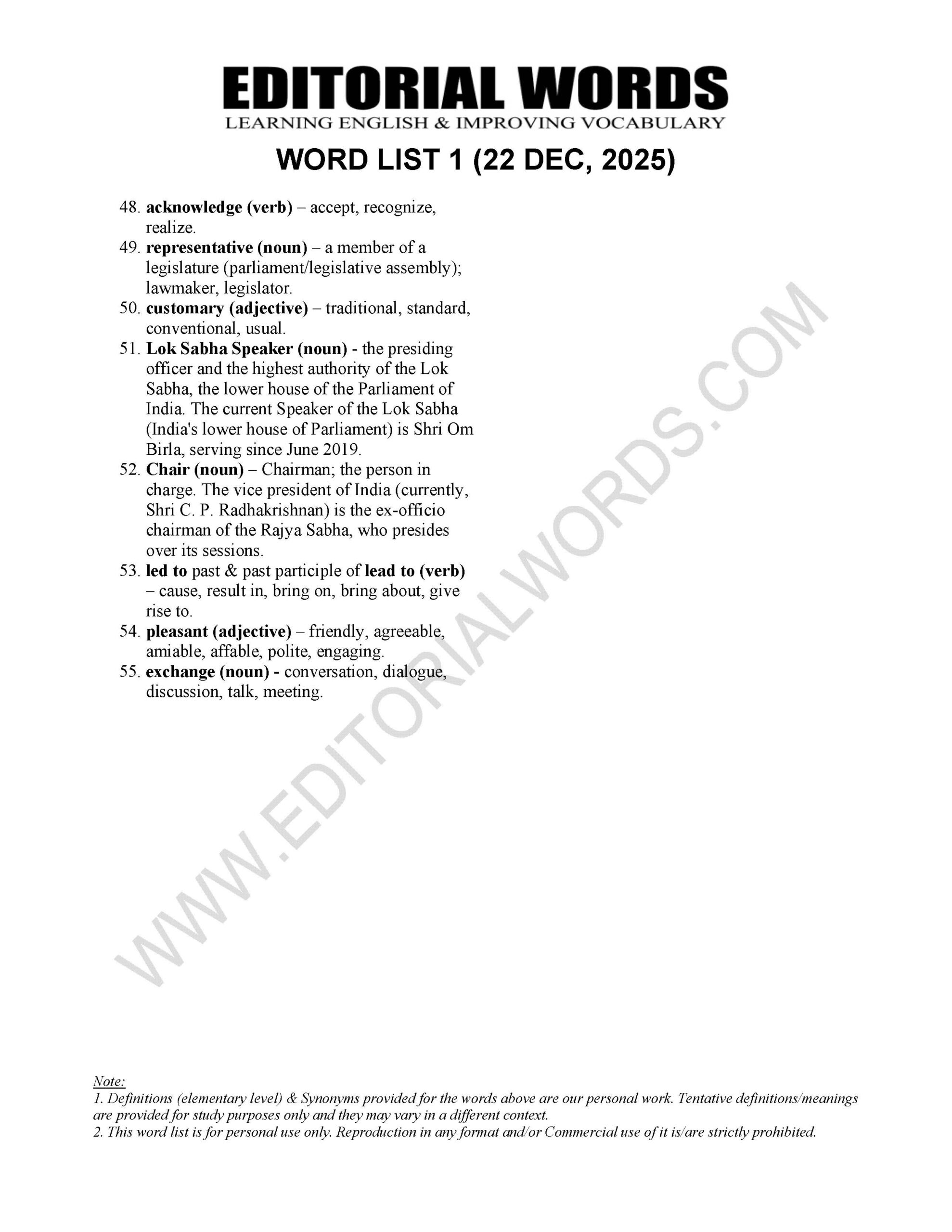 The Hindu Editorial (Winter is behind) – Dec 22, 2025