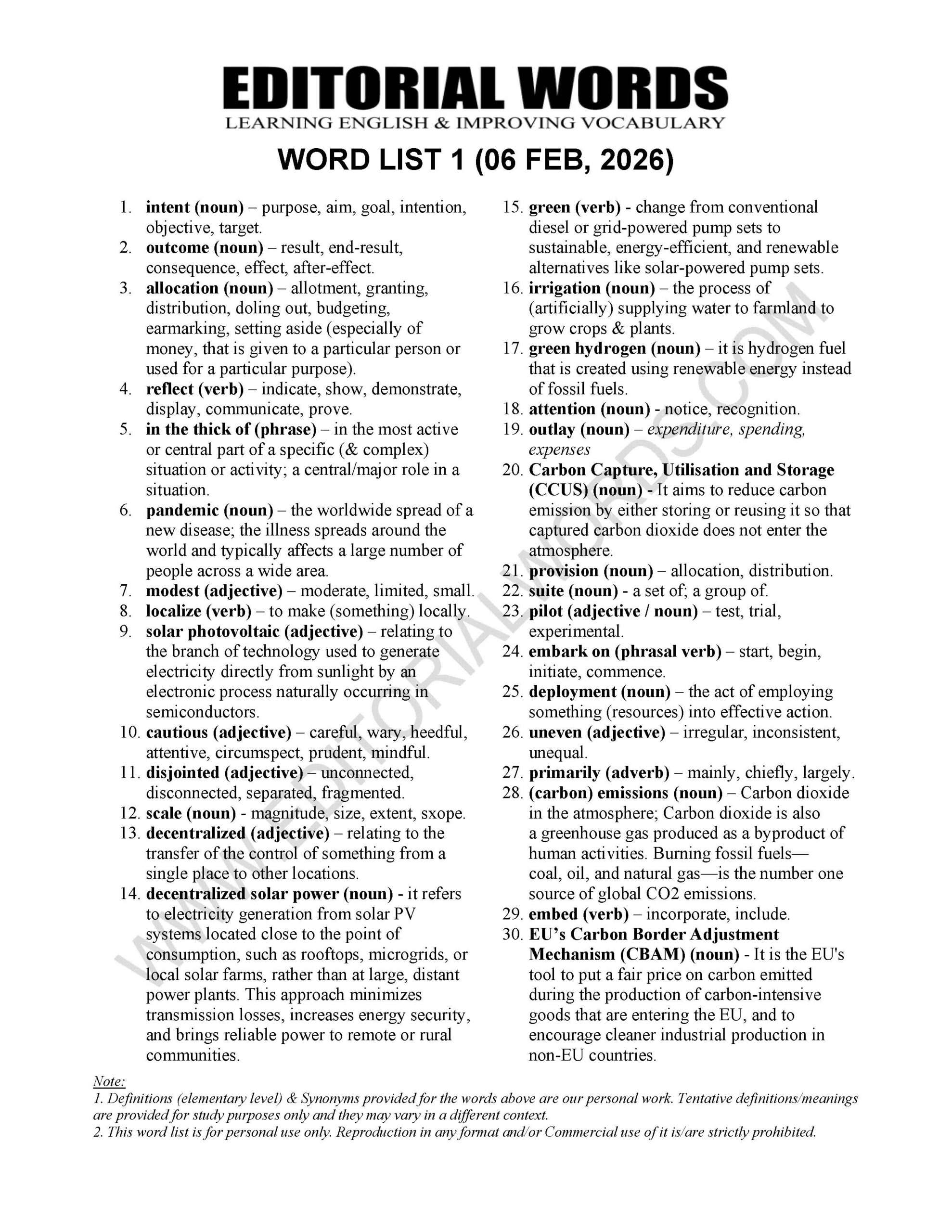 The Hindu Editoria(Intent and outcome) – Feb 06, 2026 The Hindu Editorial (Intent and outcome) – Feb 06, 2026