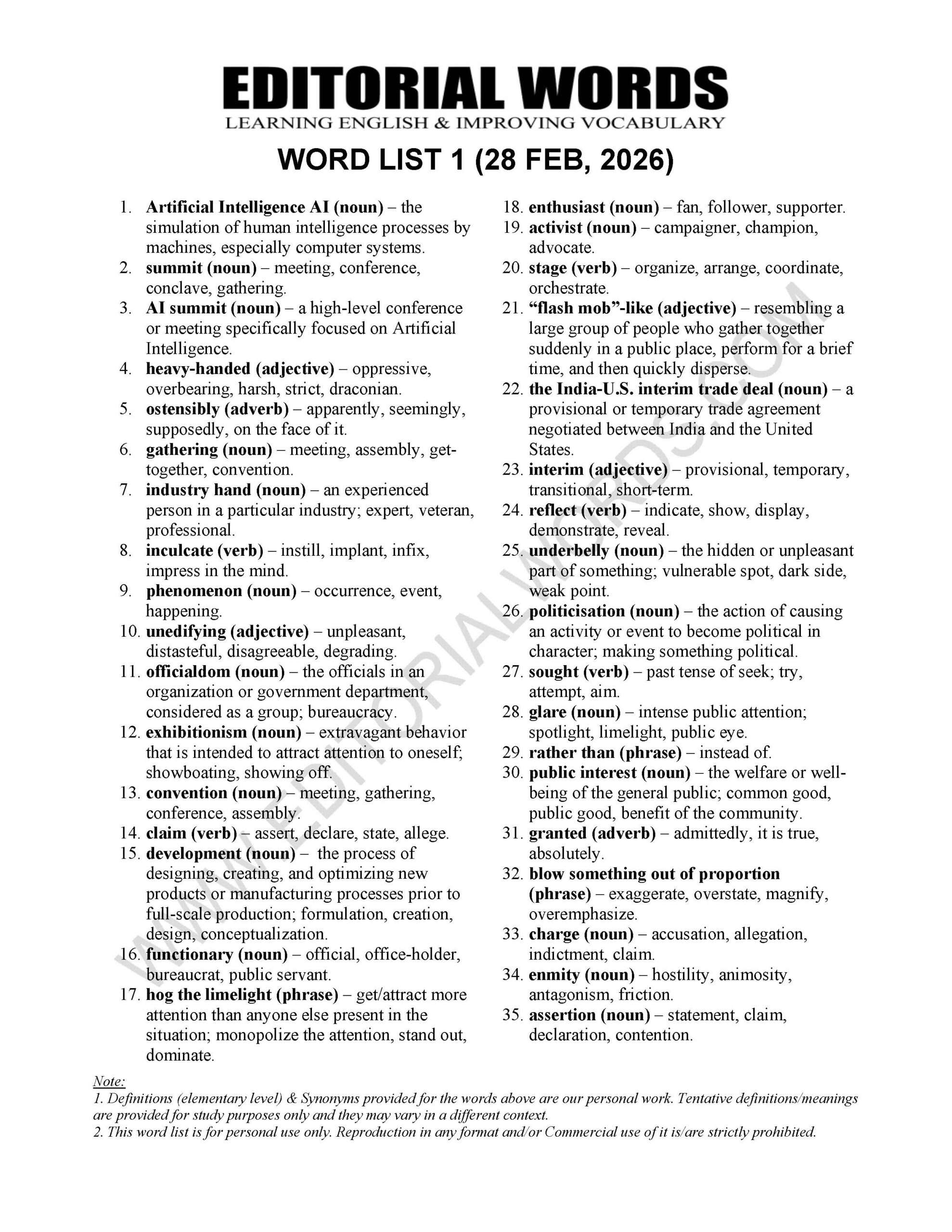 The Hindu Editorial (Bad publicity) – Feb 28, 2026