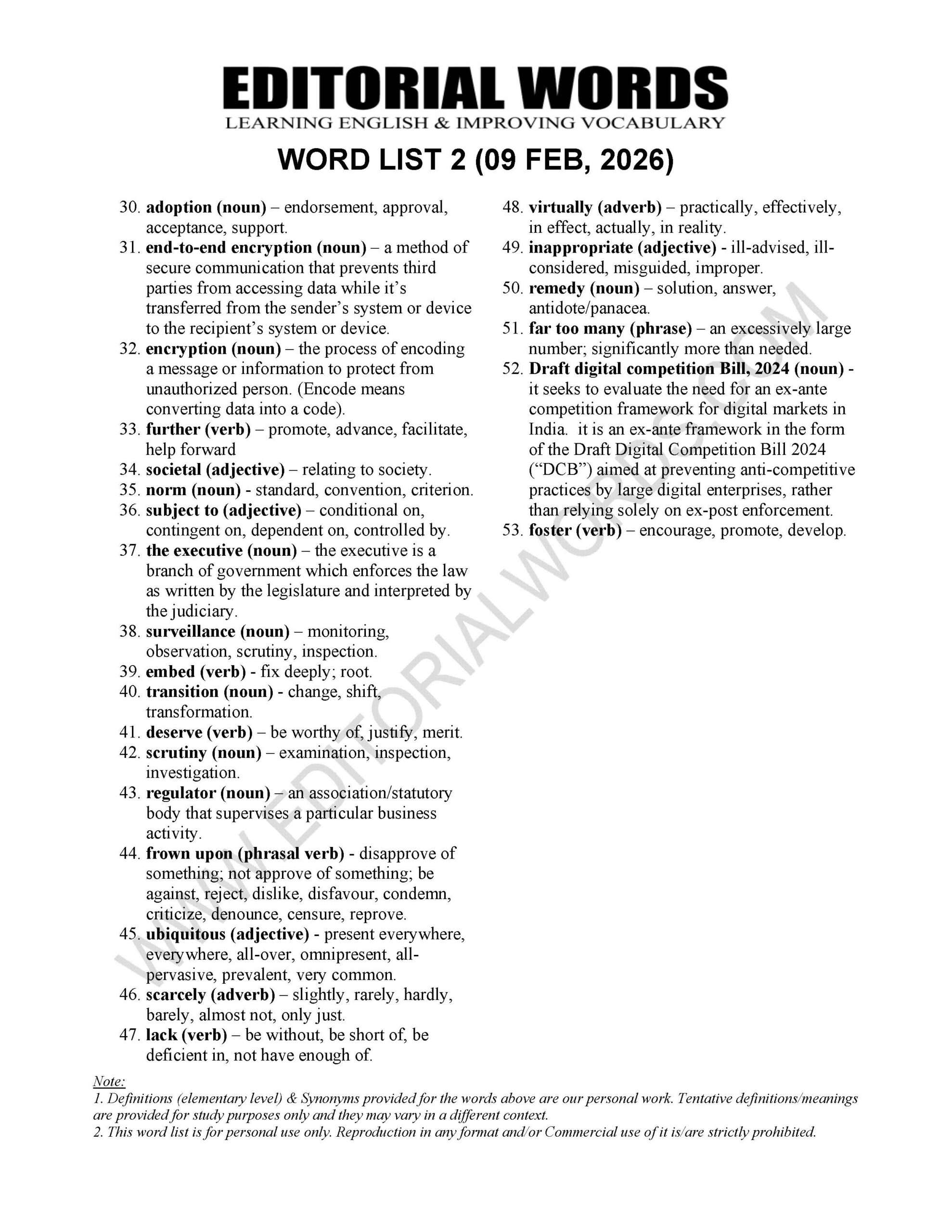 The Hindu Editorial (​Messaging power) – Feb 09, 2026