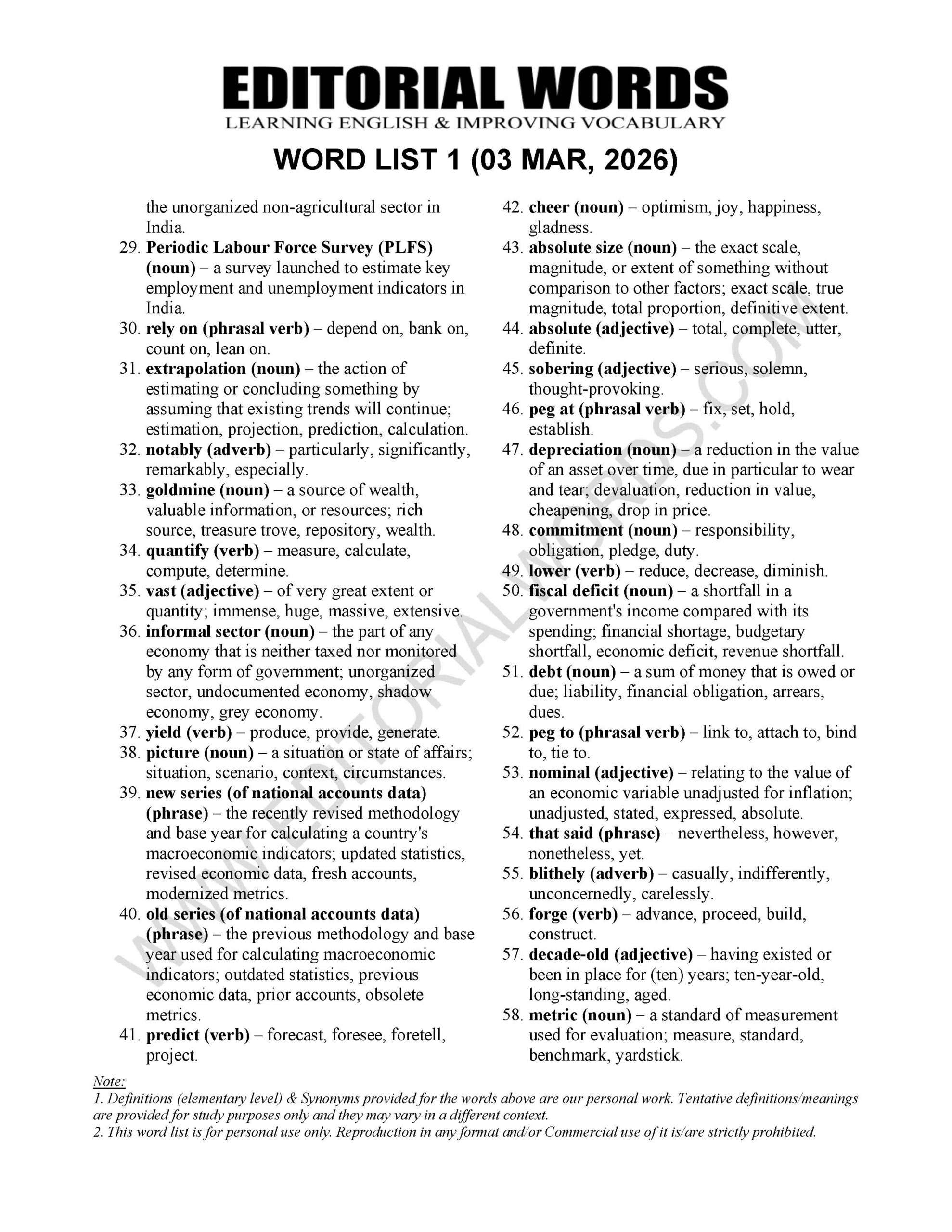 The Hindu Editorial (​New reality) – Mar 03, 2026