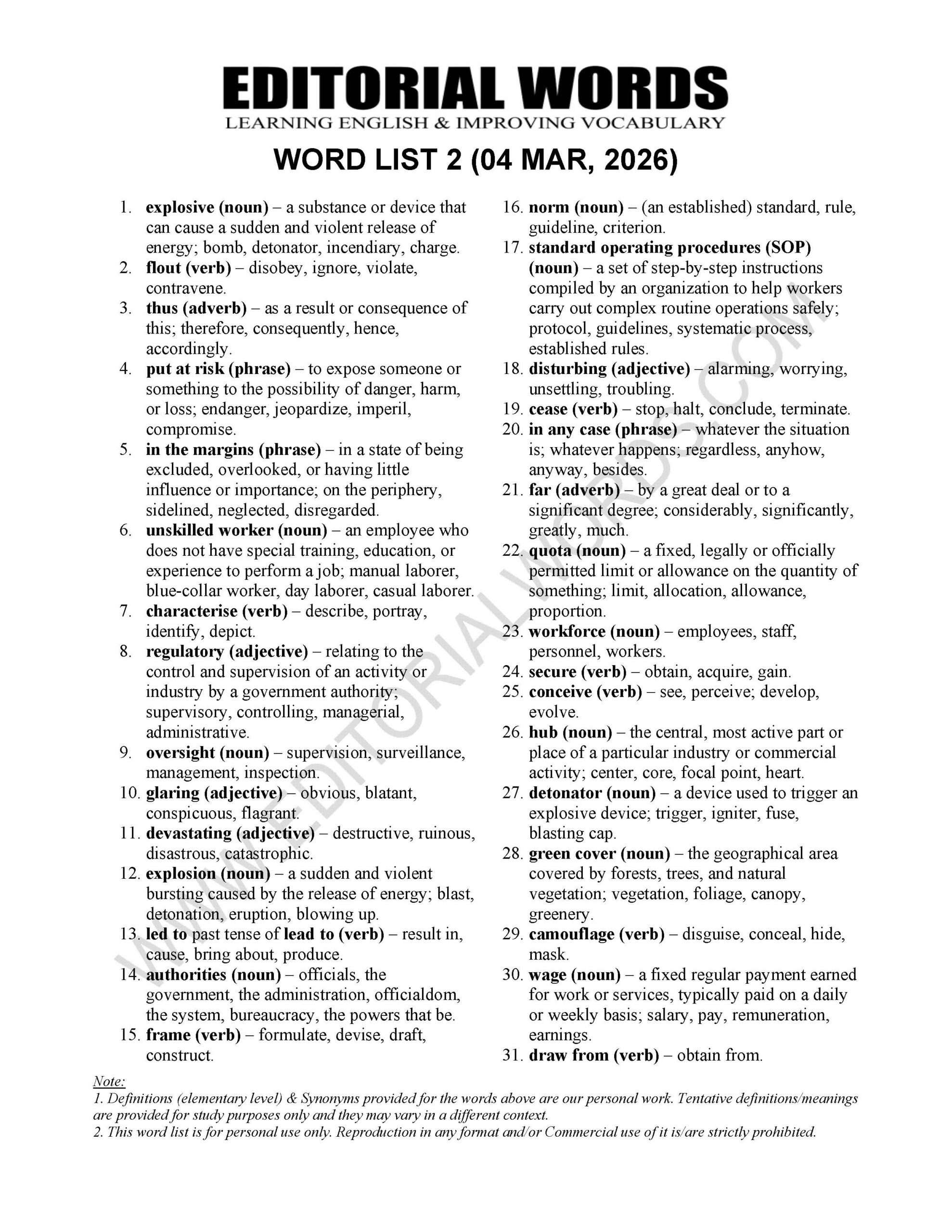 The Hindu Editorial (Safety last) – Mar 04, 2026