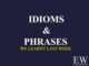 “Idioms & Phrases” We Learnt Last Week (Apr 05-Apr 11, 2026)