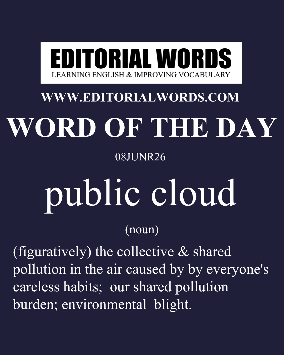 Word of the Day (public cloud)-08JUN26